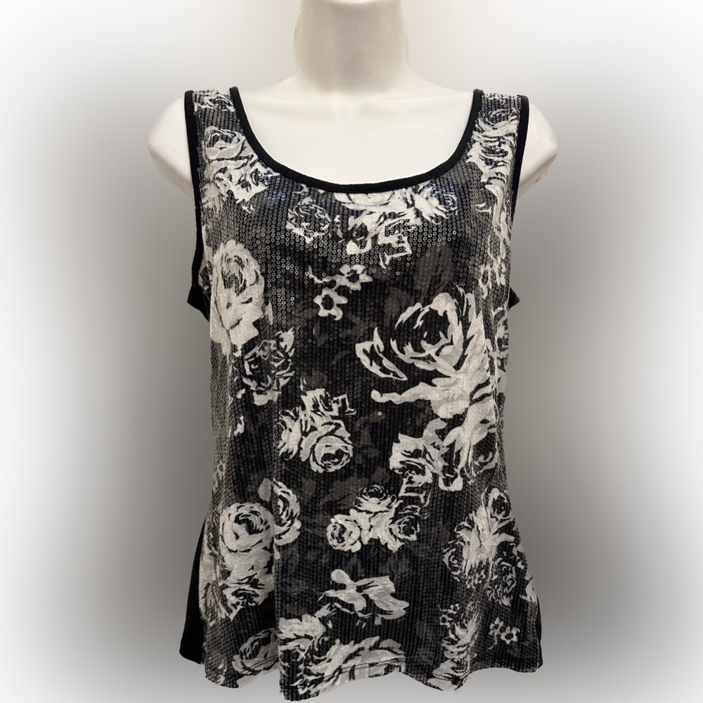 Bongo Sequined Tank Top XL